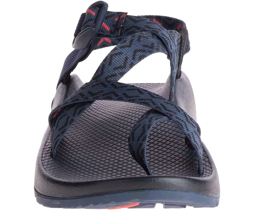 Men's Chaco Z/2 Classic Sandal Color: Stepped  Navy (WIDE WIDTH)