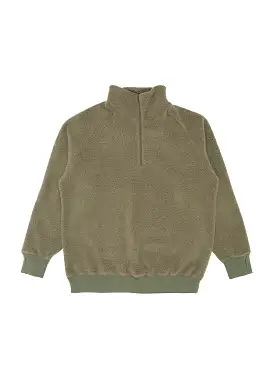 MIL Half Zip Fleece Olive