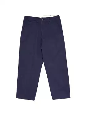 MIL Herringbone Trousers Navy