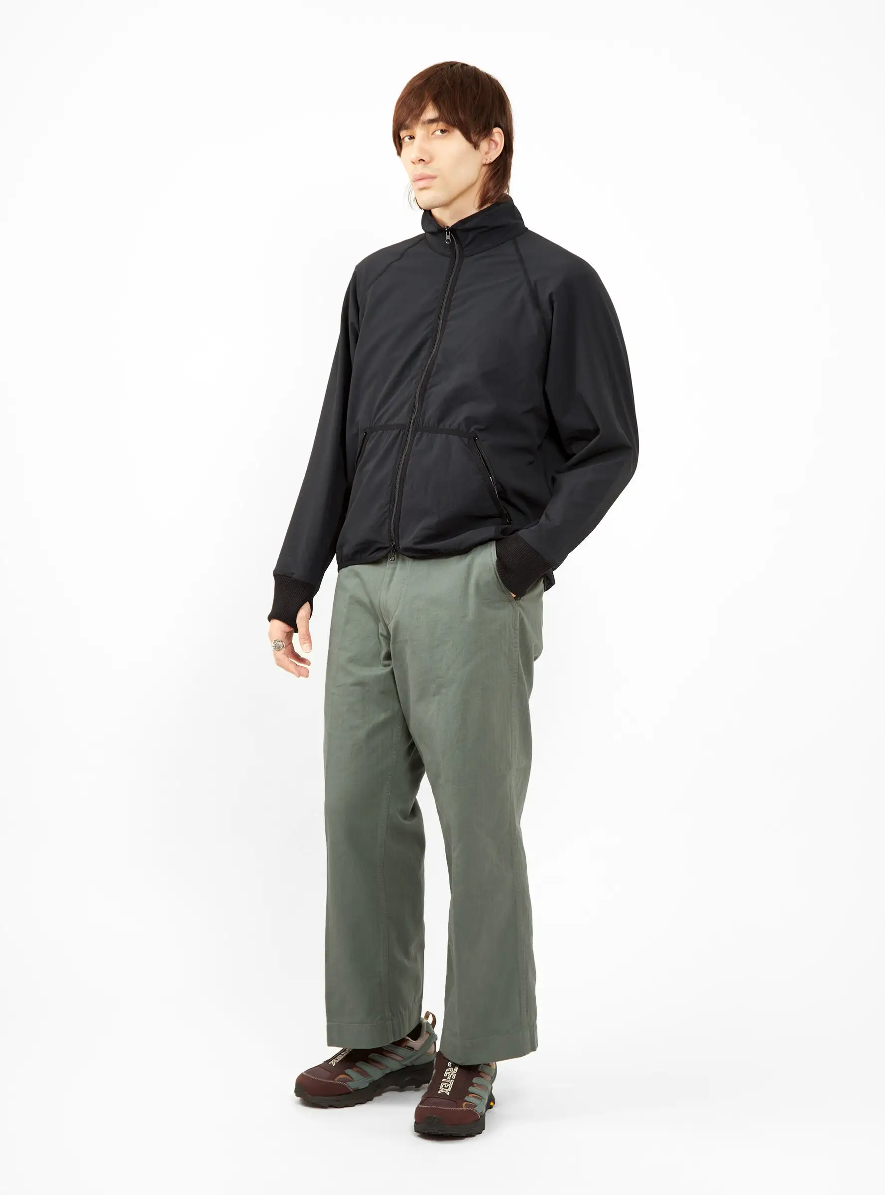 MIL Trousers Herringbone Sage