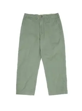 MIL Trousers Herringbone Sage