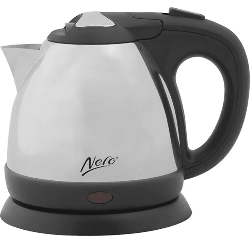 Nero Delia Stainless Steel Kettle 0.8L Compact Small