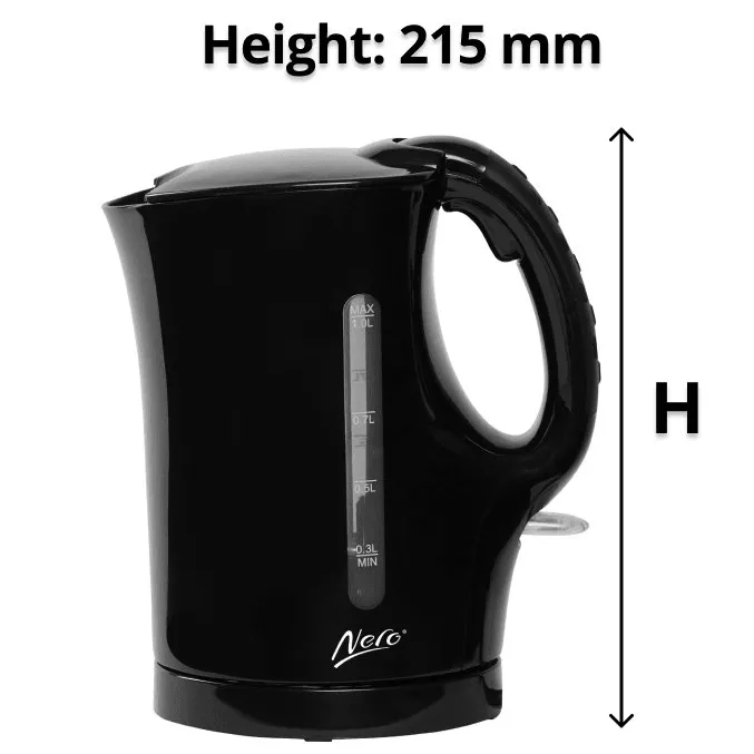 Nero Express Black Kettle 1L 900W