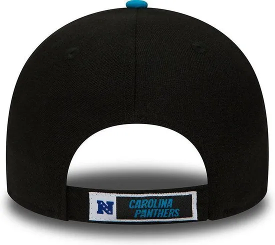 New Era NFL Carolina Panthers Cap - 9FORTY - One size - Black/Carolina Blue