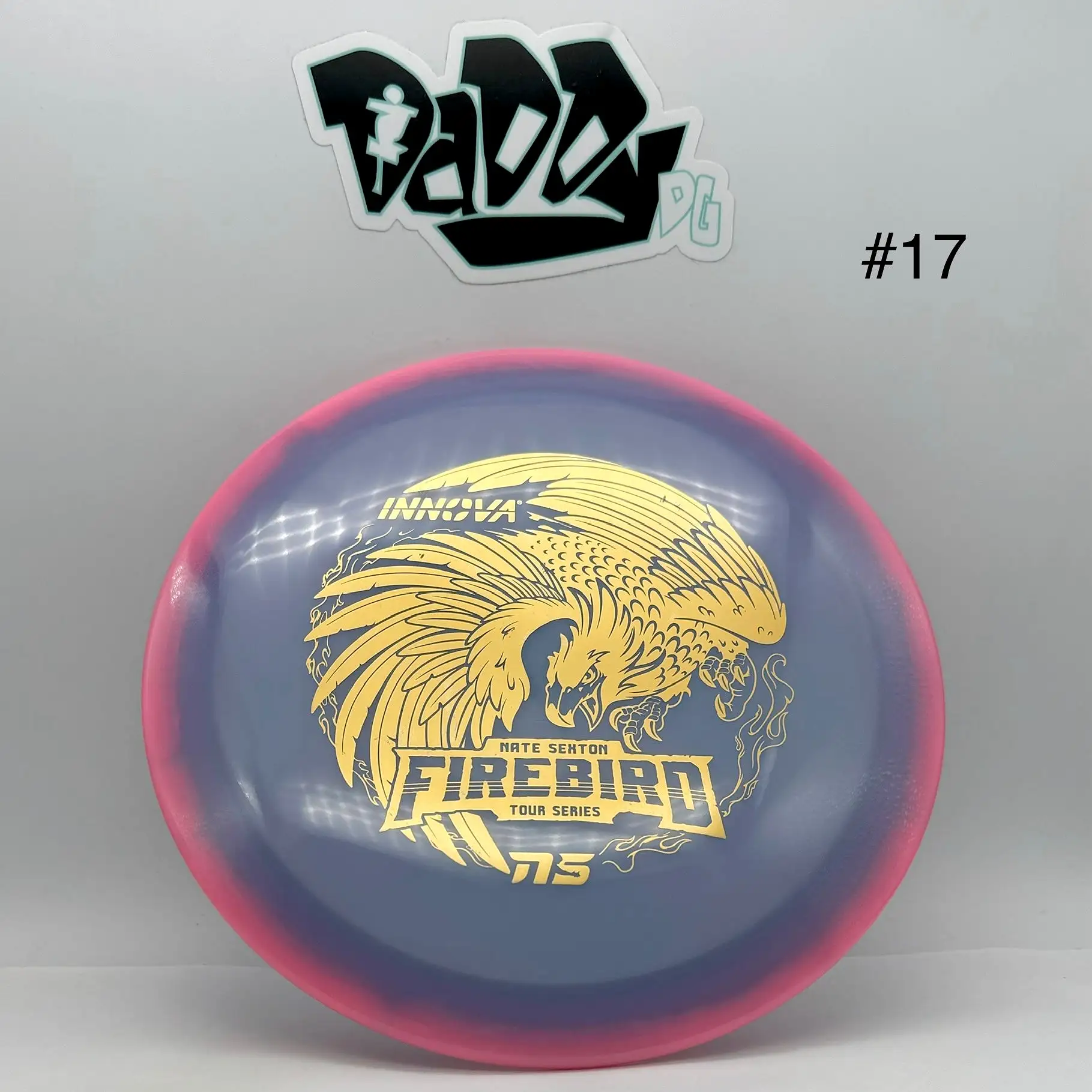 ***NEW Innova Glow Halo Champion  Firebird with Nate Sexton 2023 Tour Series Stamp