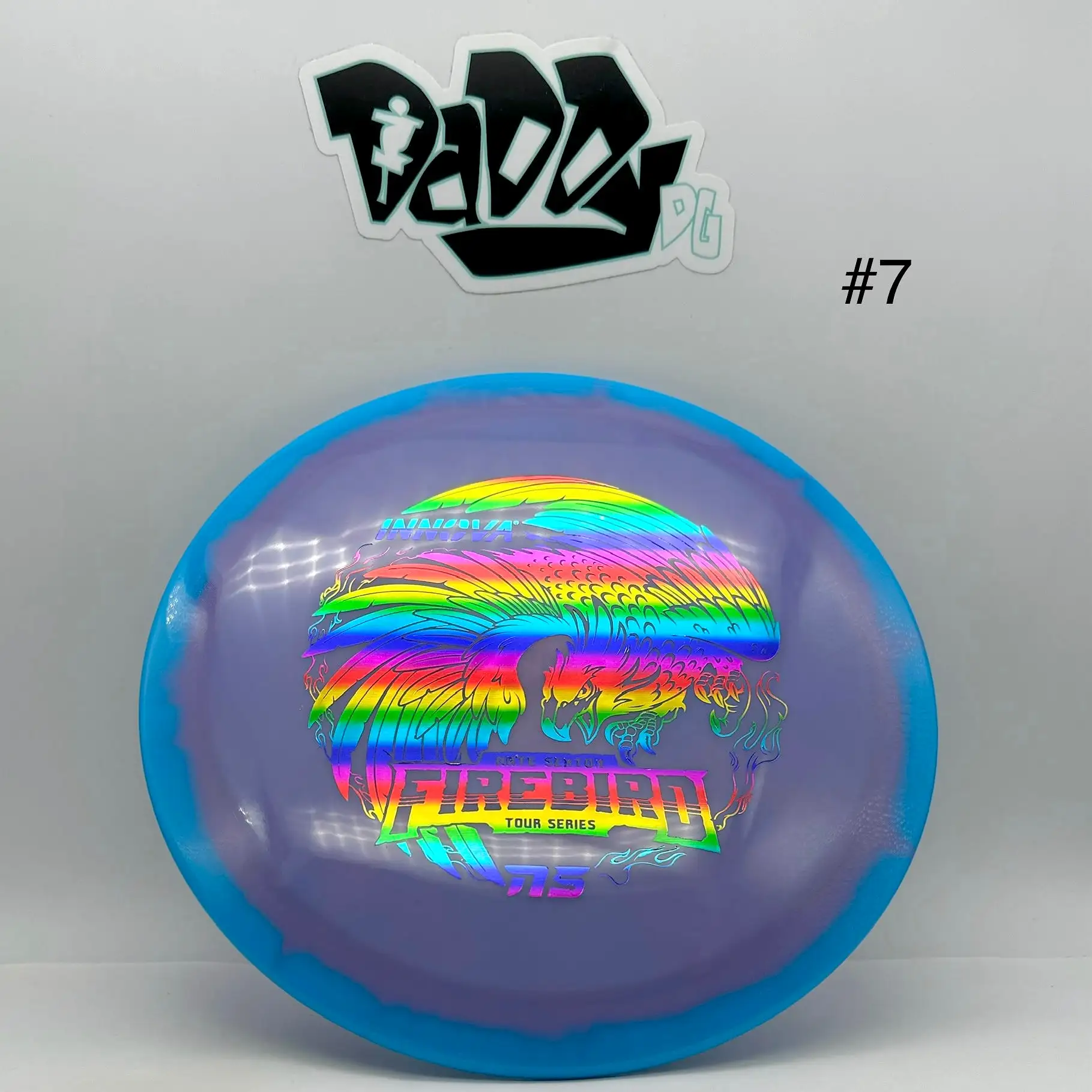 ***NEW Innova Glow Halo Champion  Firebird with Nate Sexton 2023 Tour Series Stamp