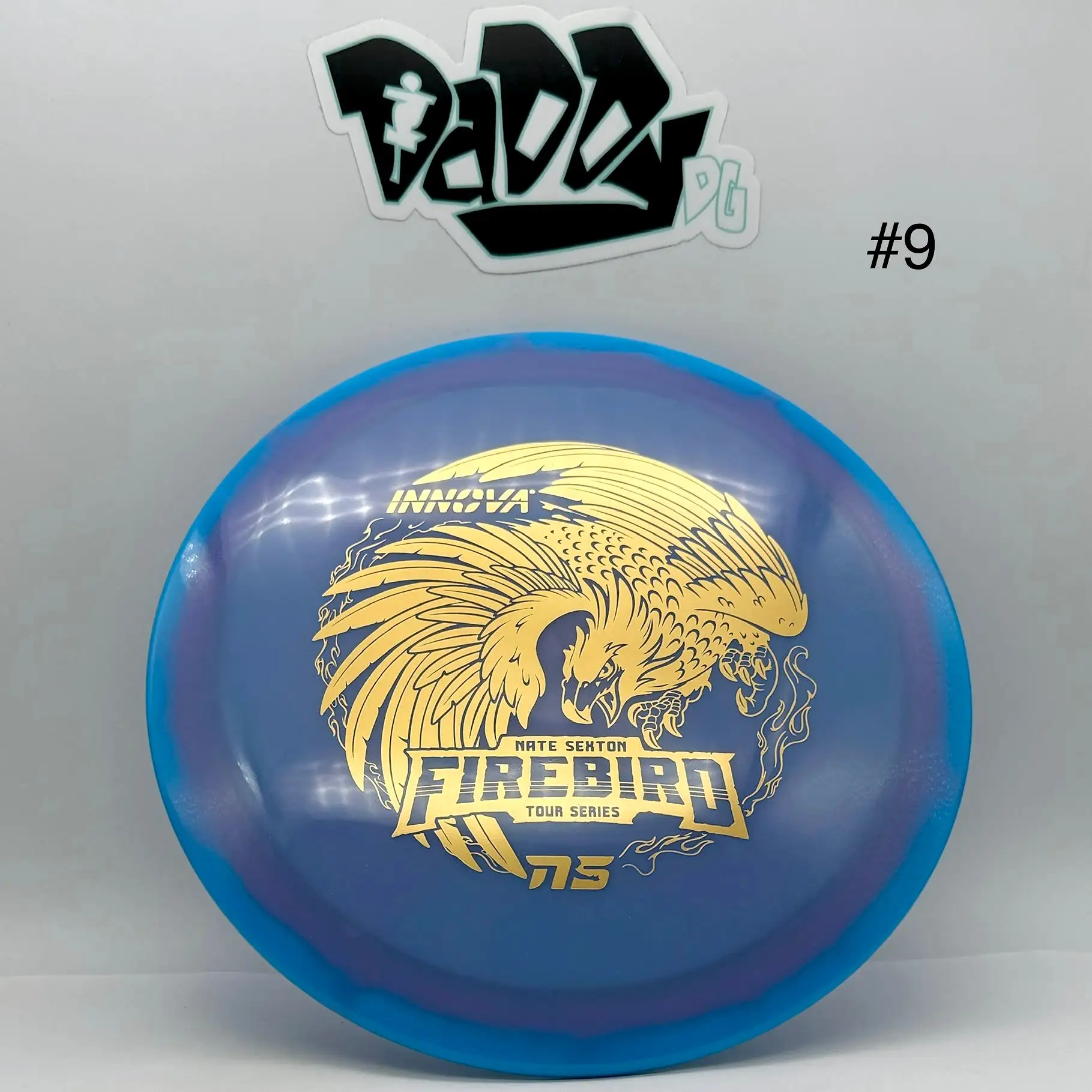 ***NEW Innova Glow Halo Champion  Firebird with Nate Sexton 2023 Tour Series Stamp