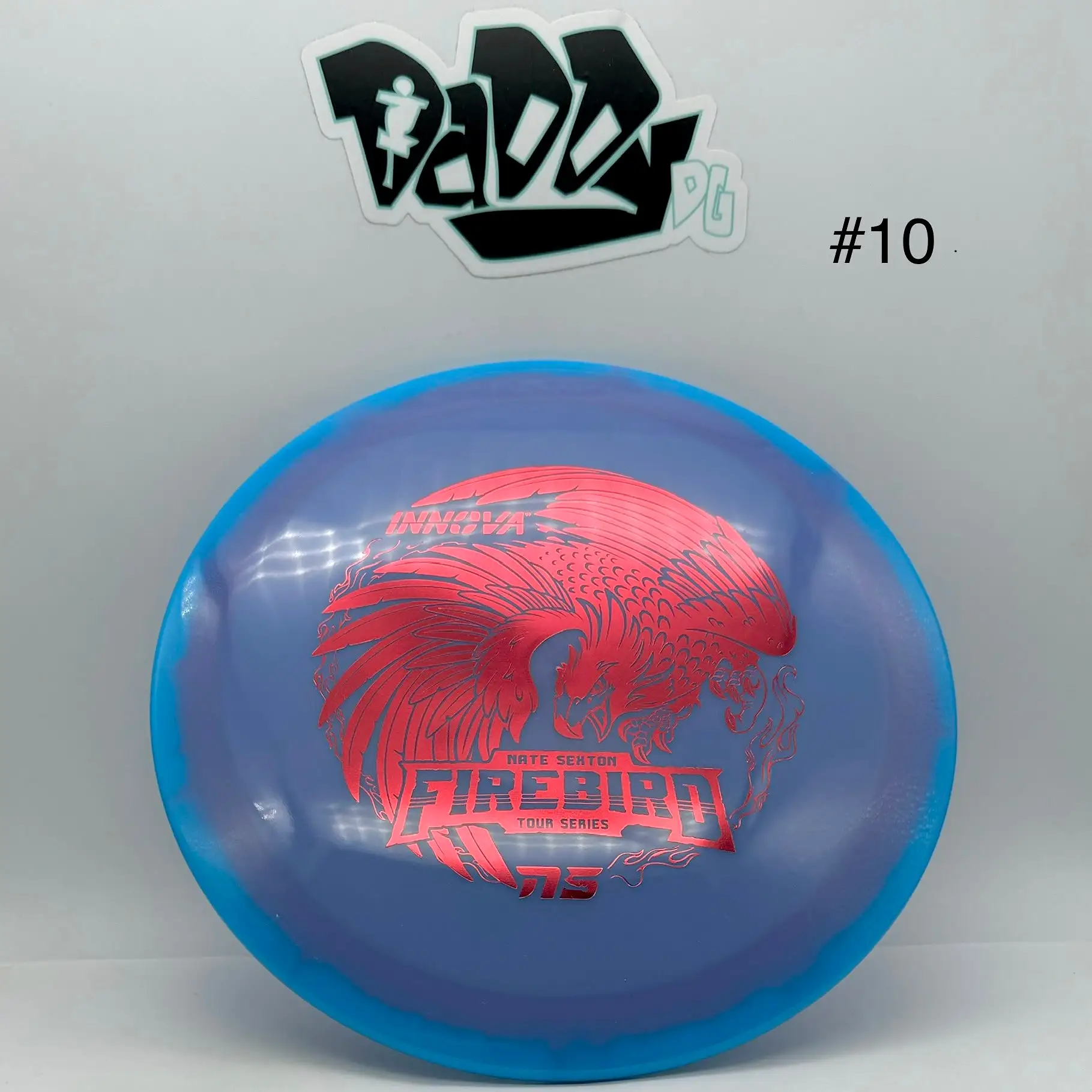 ***NEW Innova Glow Halo Champion  Firebird with Nate Sexton 2023 Tour Series Stamp