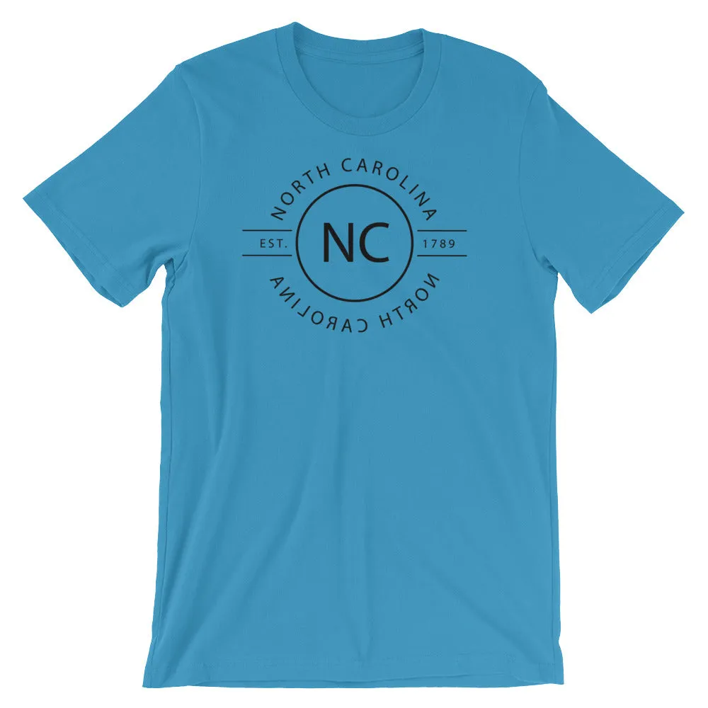 North Carolina - Short-Sleeve Unisex T-Shirt - Reflections