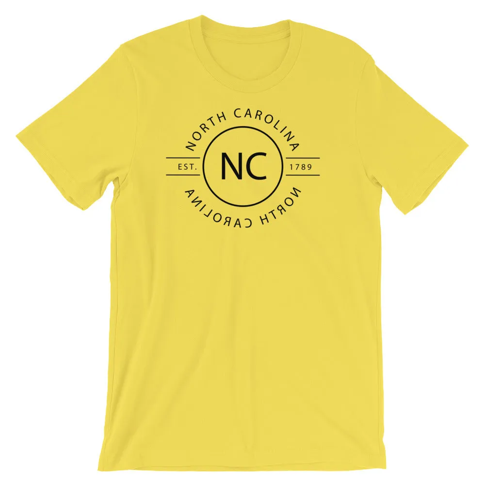 North Carolina - Short-Sleeve Unisex T-Shirt - Reflections