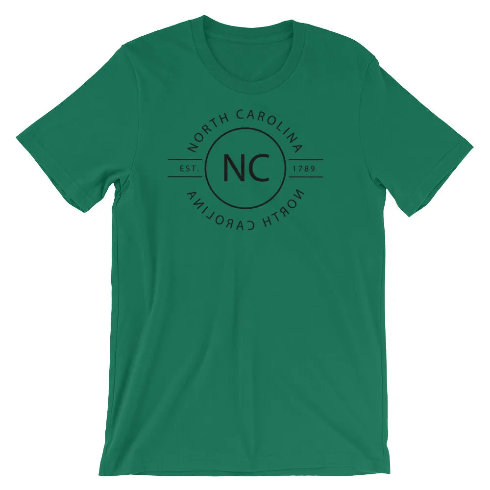 North Carolina - Short-Sleeve Unisex T-Shirt - Reflections