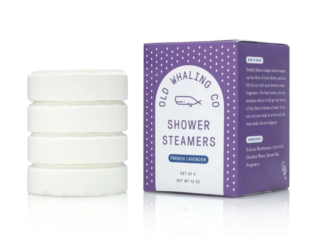 Old Whaling Shower Steamer, French Lavender