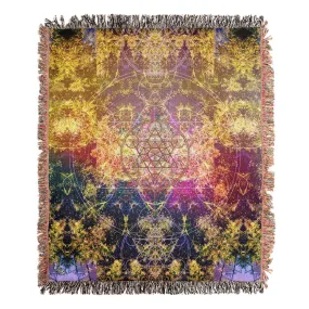 PINEAL METATRON WOVEN  BLANKET