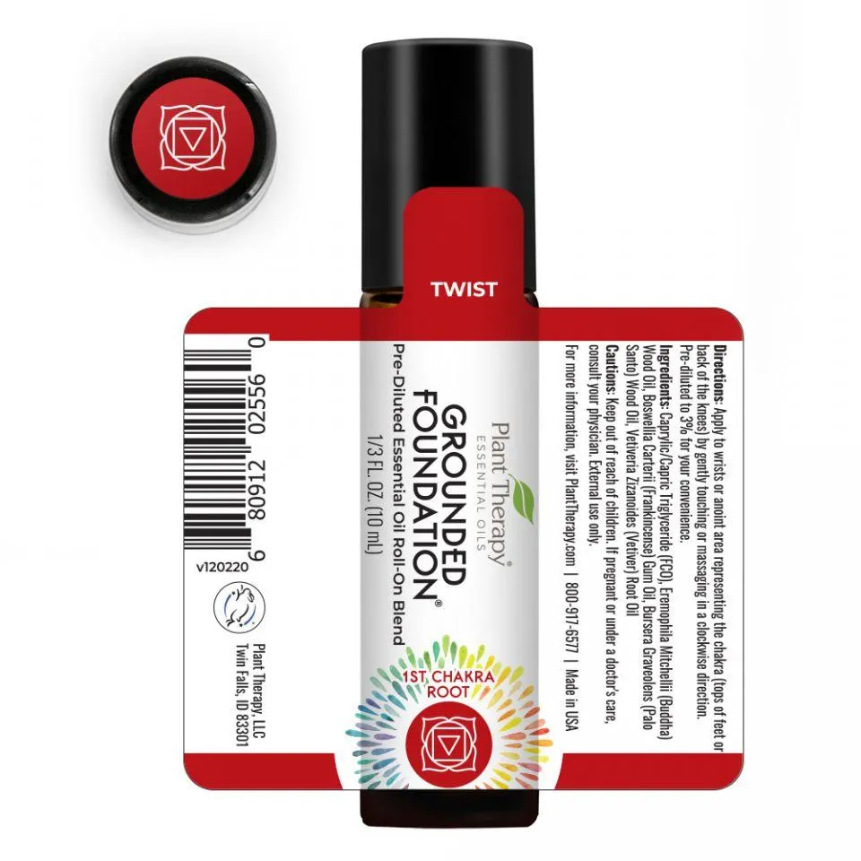 Plant Therapy Grounded Foundation (Root Chakra) Essential Oil