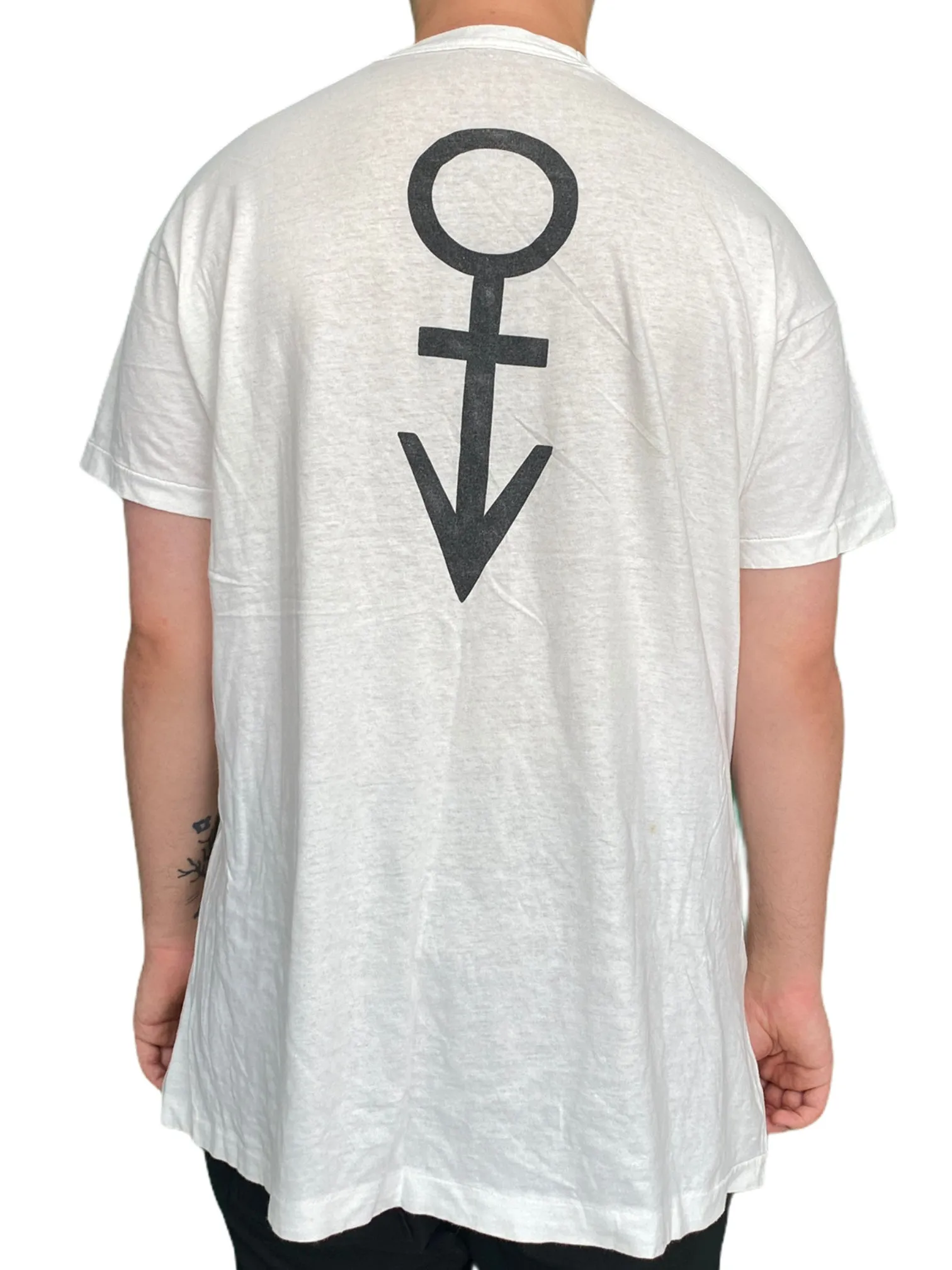 Prince – Official Vintage 1990 Nude Tour PRN Productions Unisex T Shirt Pose