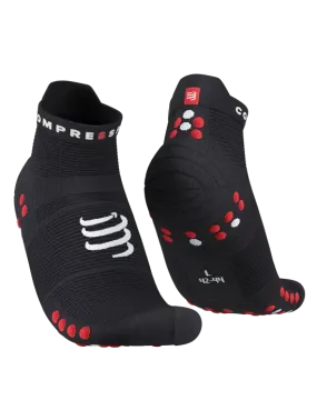 Pro Racing Socks RUN LOW v4.0 Black/Red