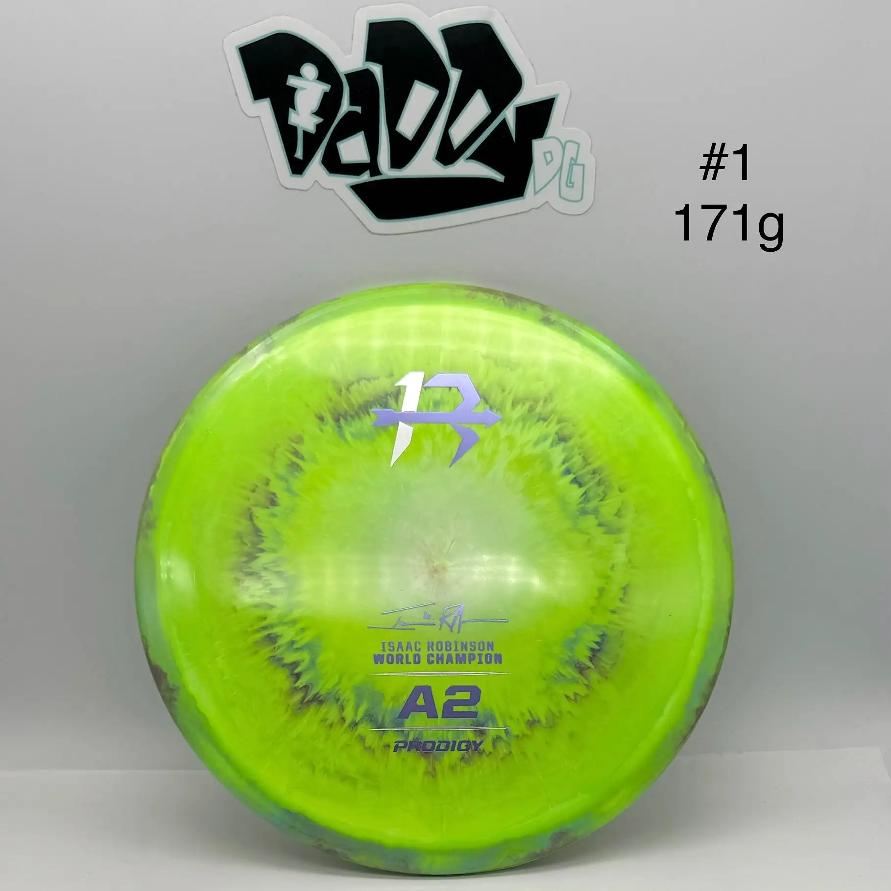 Prodigy A2 500 - Isaac Robinson 2023 World Champion Stamped Approach Disc