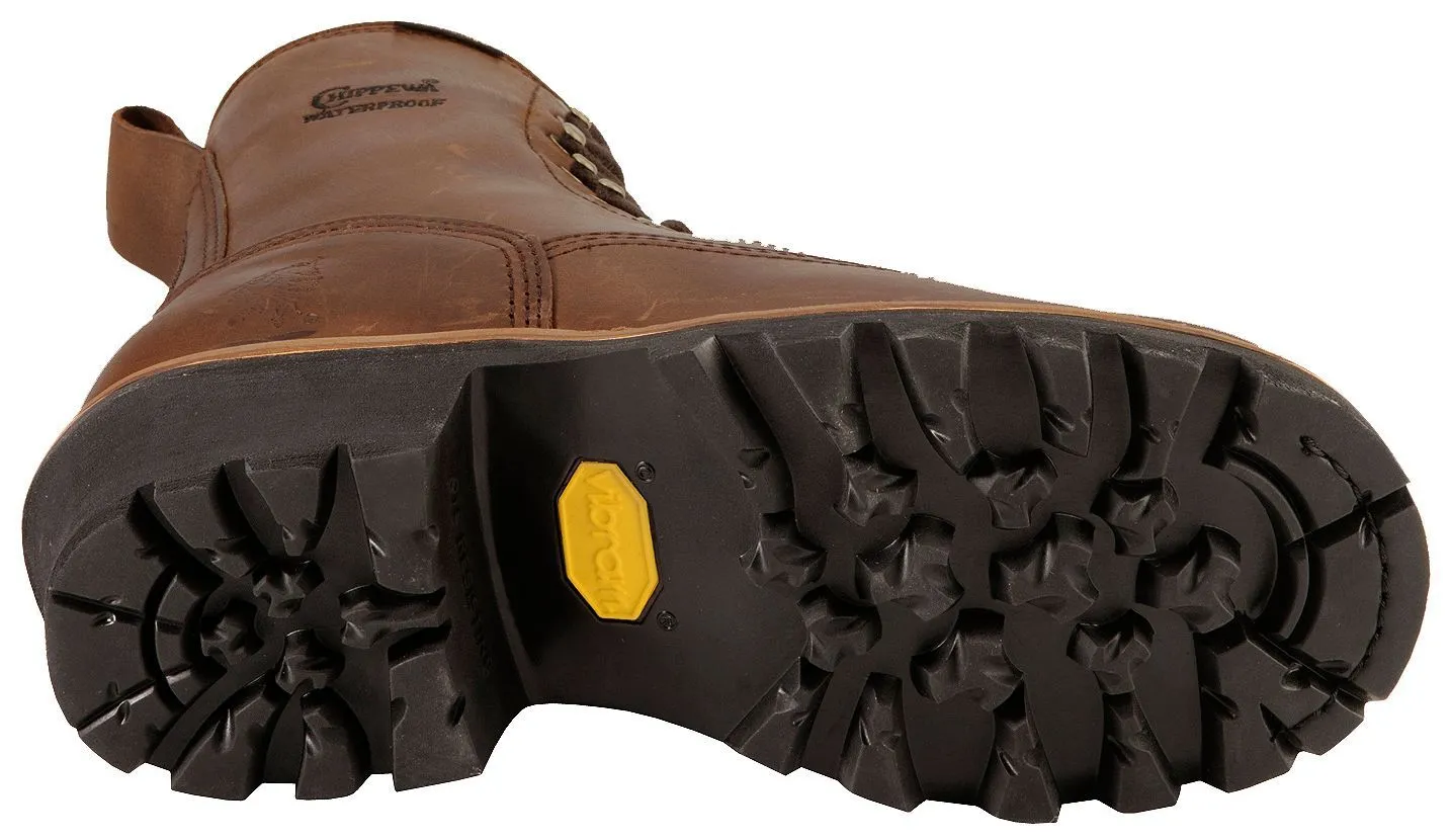 Product Name:  Chippewa Waterproof 8" Logger Boots - Plain Toe