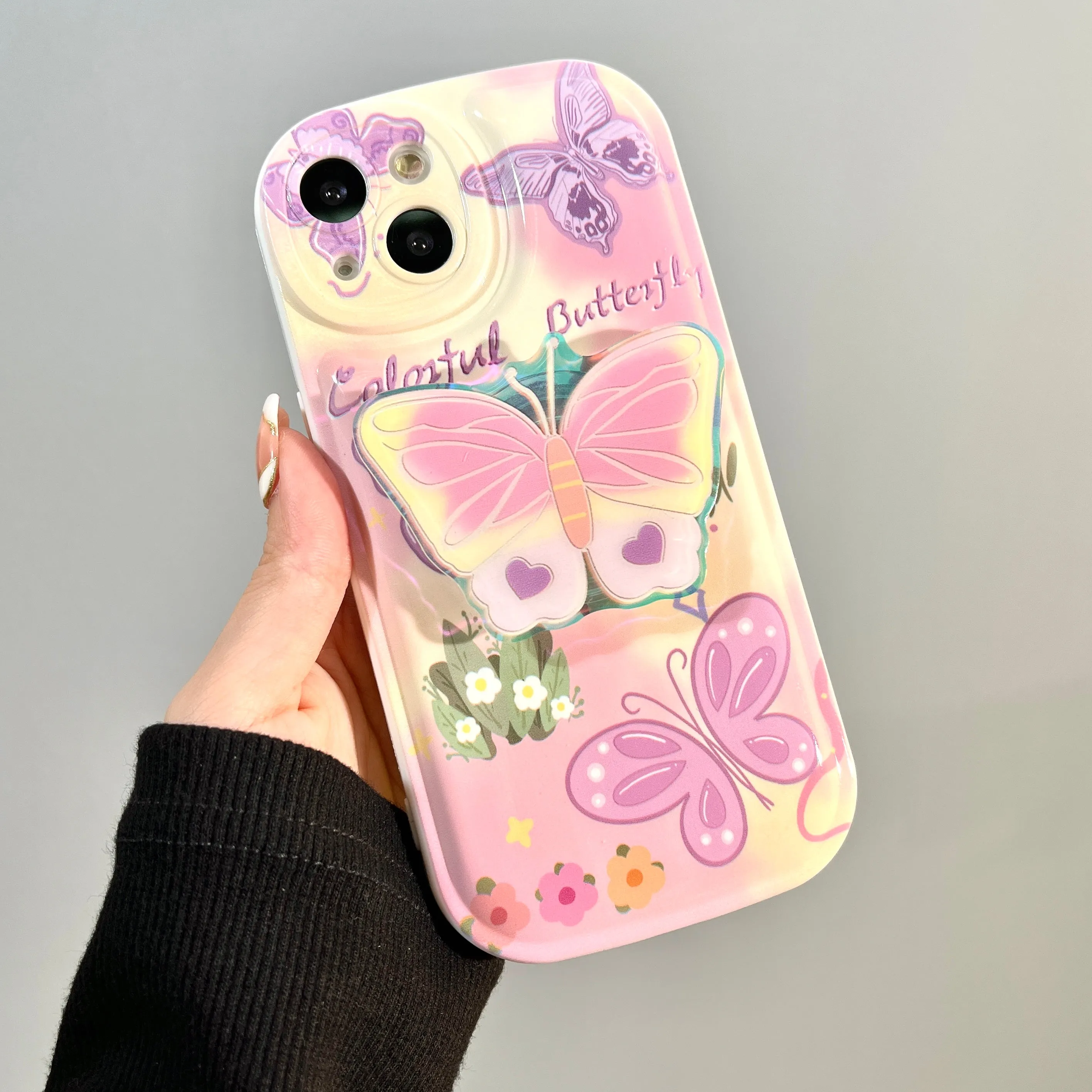 Purple Butterfly Phone Case