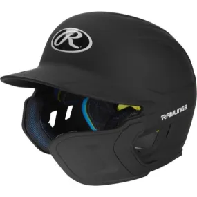 Rawlings Mach Matte Batting Helmet with EXT Flap: MACHEXT