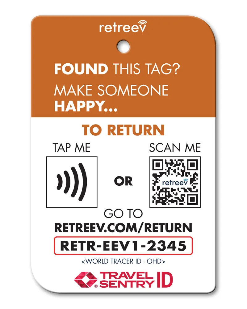 Retreev Smart Luggage Tag LION