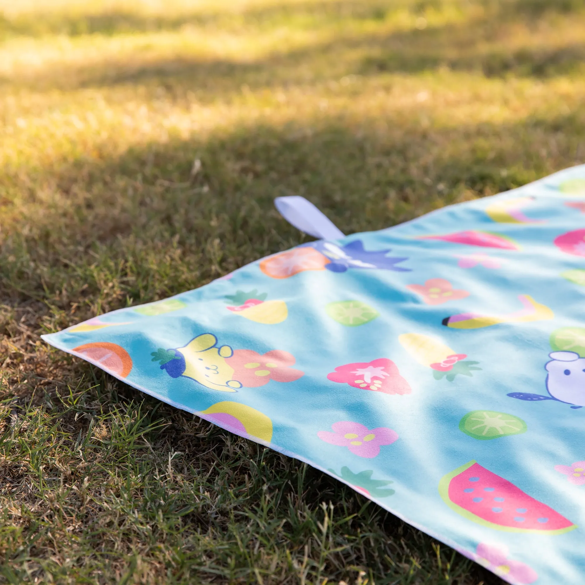 Reversible Roll & Go Blanket, Hello Kitty & Friends Tropical Party