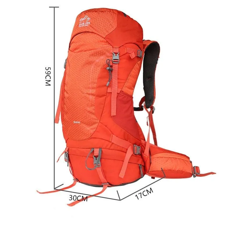 Sac à dos de randonnée avec raincover 1025g Outdoor Life - Zeus 40/50L