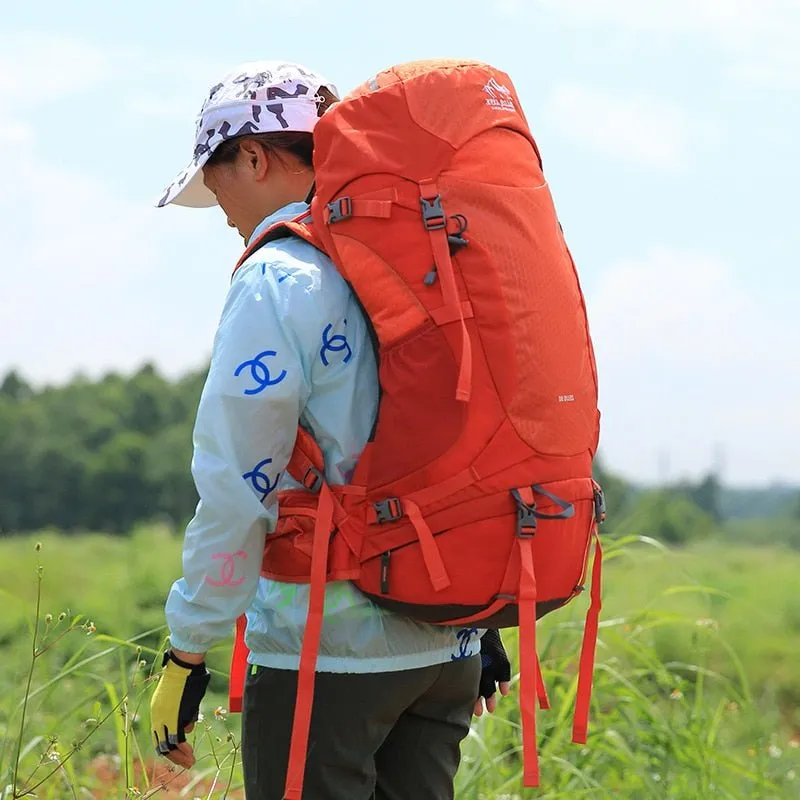 Sac à dos de randonnée avec raincover 1025g Outdoor Life - Zeus 40/50L