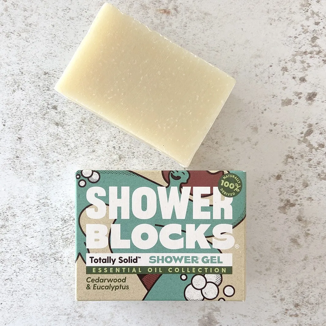 Shower Gel Block - Cedarwood and Eucalyptus