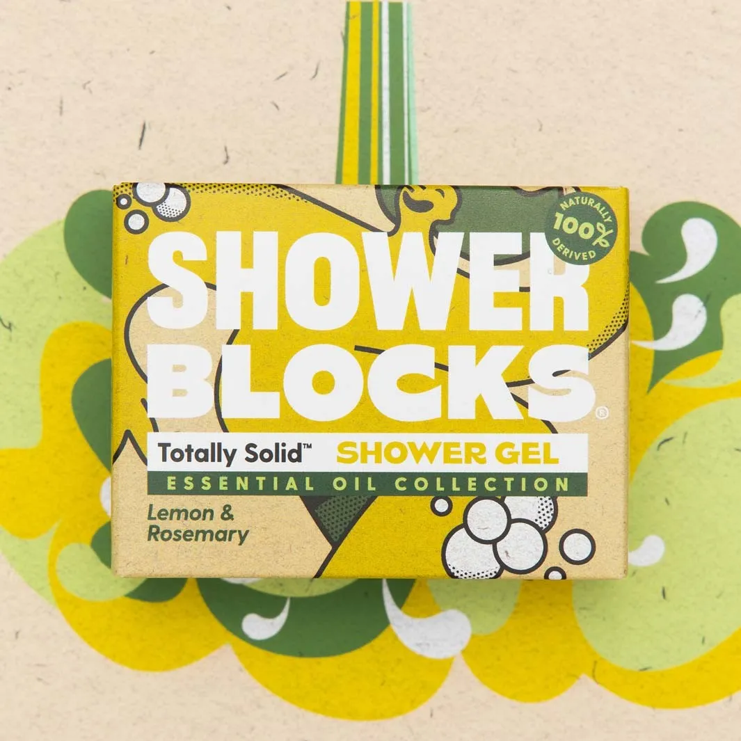 Shower Gel Block - Lemon and Rosemary