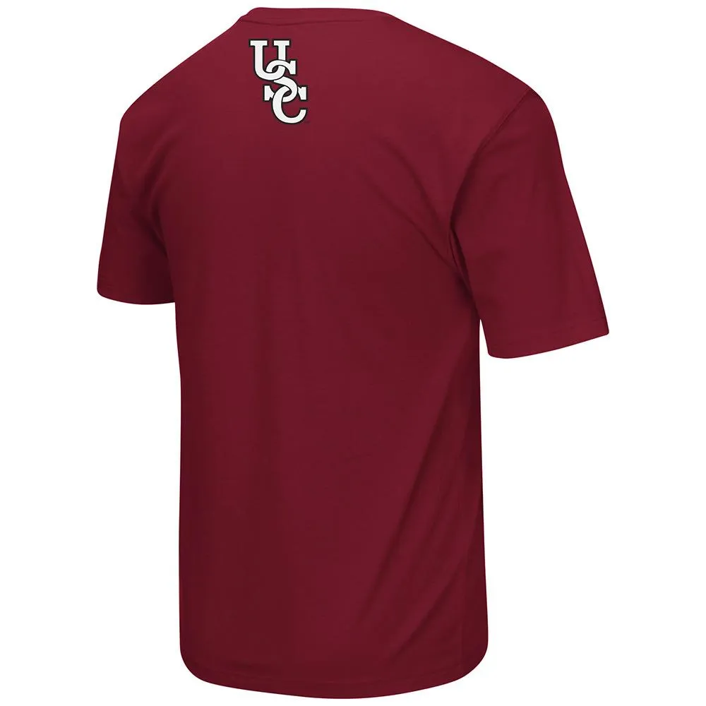 South Carolina Gamecocks Colosseum Red Lightweight Active Workout T-Shirt