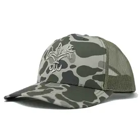 Sportsman Old School Camo Snapback