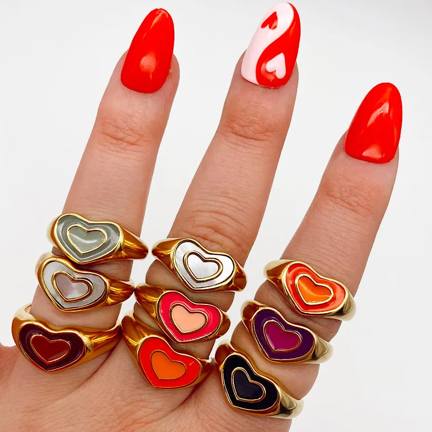 Sweet Heart Rings