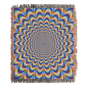 TRIPPY WOVEN  BLANKET