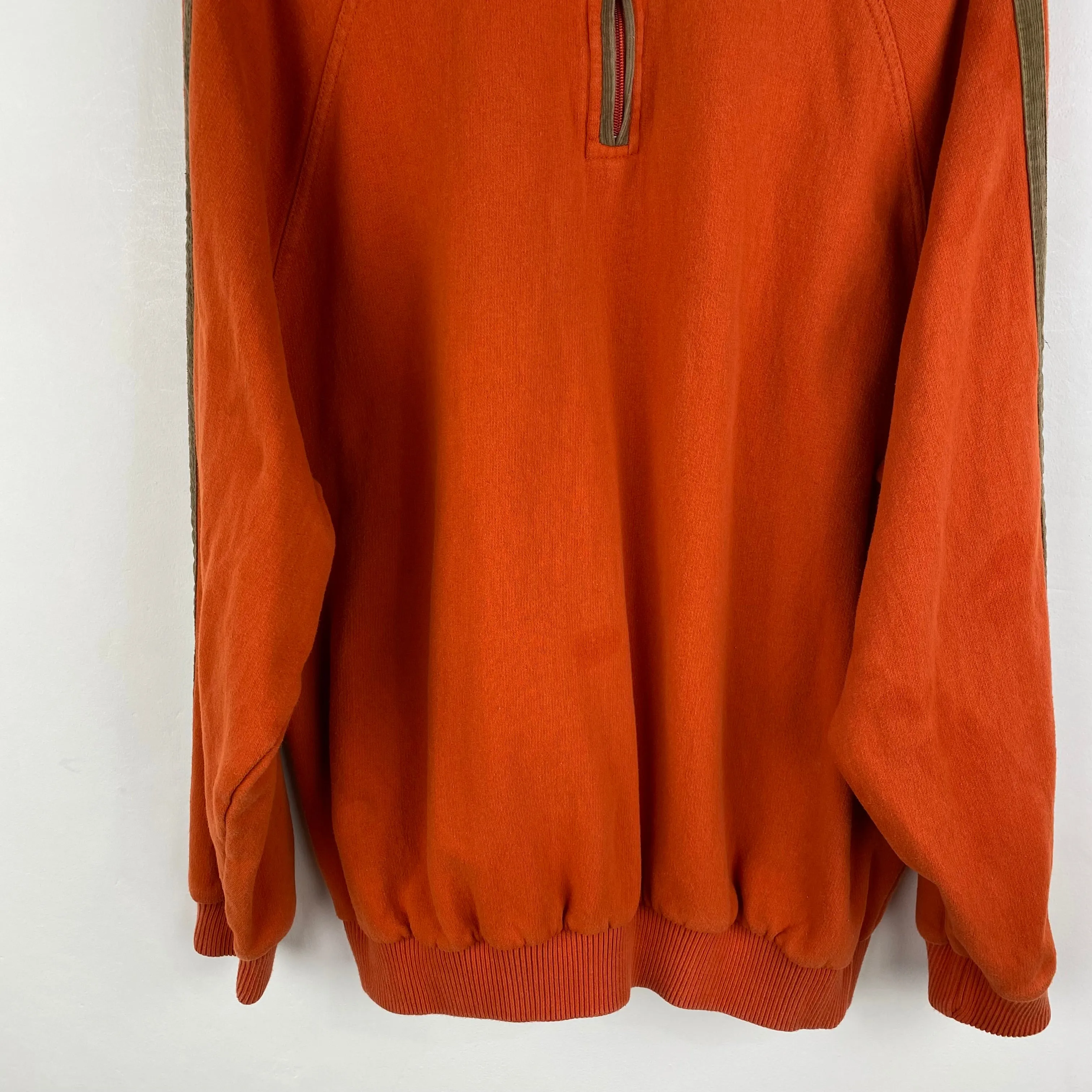 Vintage Quarter Zip Sweatshirt (XL)