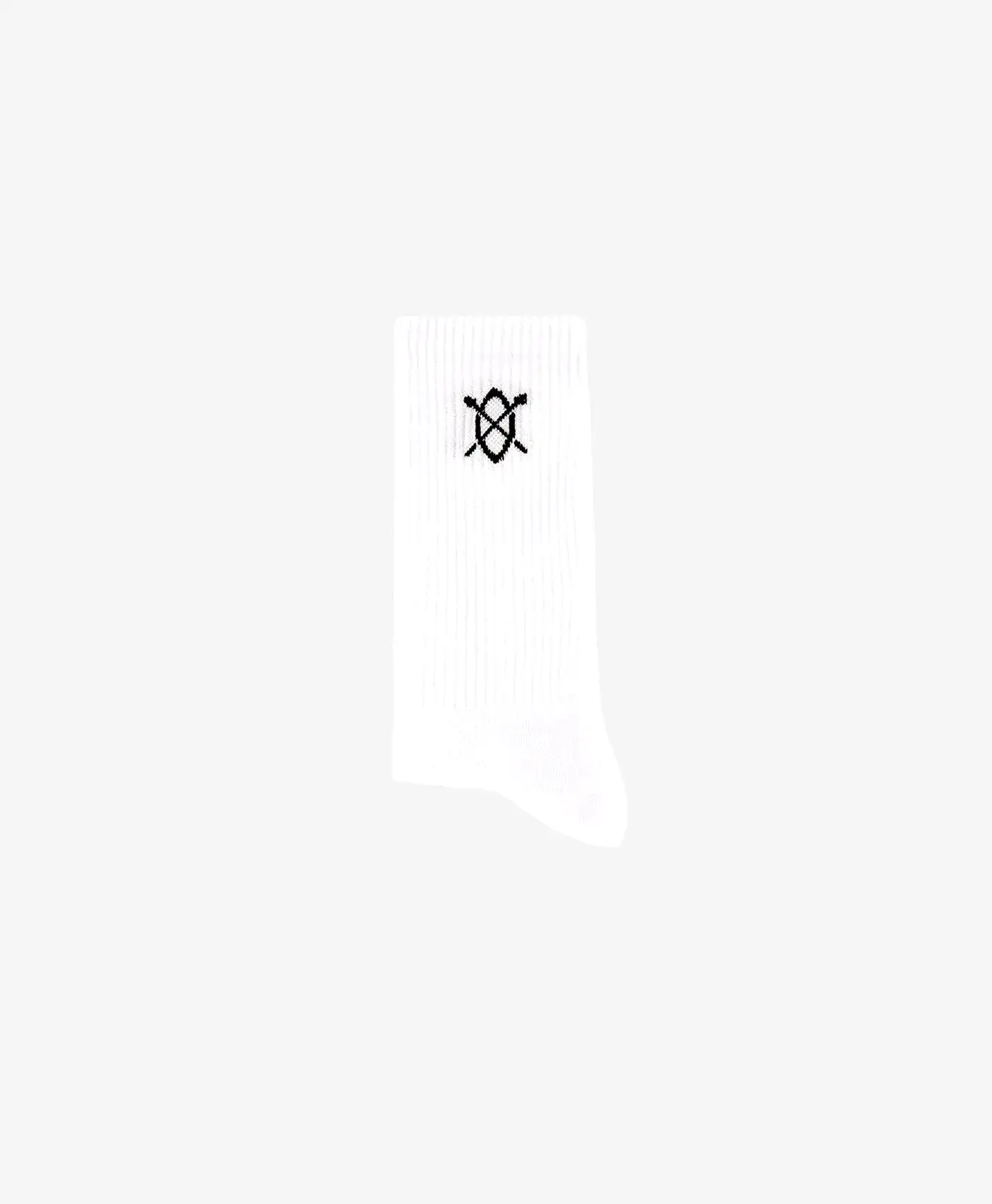 White Essential Logo Socks