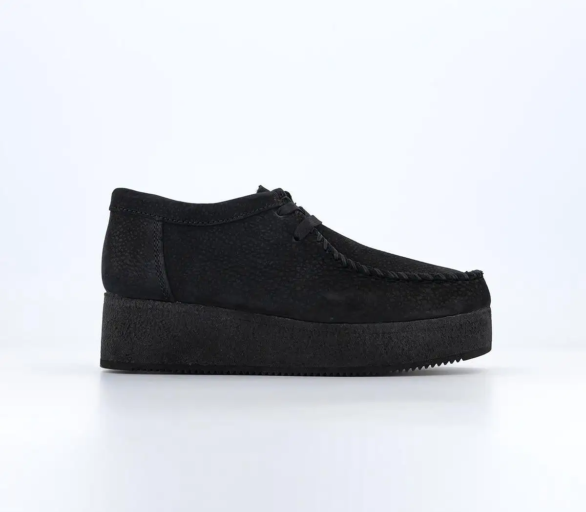 Womens Clarks Originals Wallacraft Lo Black Nubuck