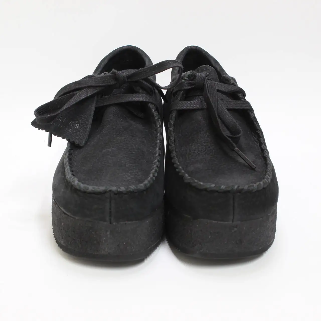 Womens Clarks Originals Wallacraft Lo Black Nubuck