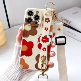 XG08XW Cute Phone Case for Huawei P60, P30, P20, P50, P40 Pro Lite, Honor X8, 20, 50, 70, 90, Nova 9, 8, and 5t  - With Lanyard 